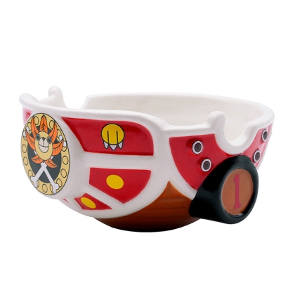 Bol 3D One Piece cu designul navei Thousand Sunny.