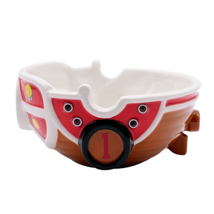 Bol 3D One Piece cu designul navei Thousand Sunny.