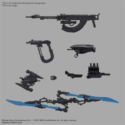 Gundam Model Kit 30 Minutes Armored Core VI Fires of Rubicon - Schneider Nachtreiher/40E Steel Haze