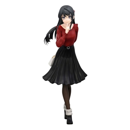 Rascal Does Not Dream of Bunny Girl Senpai Trio-Try-iT PVC Statue - Mai Sakurajima Winter Outfit Ver. 21 cm