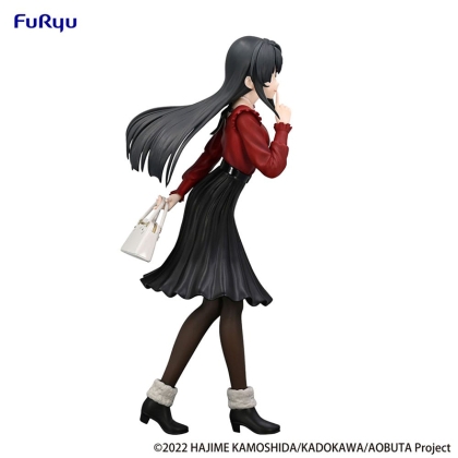Rascal Does Not Dream of Bunny Girl Senpai Trio-Try-iT PVC Statue - Mai Sakurajima Winter Outfit Ver. 21 cm