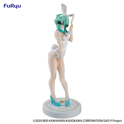 Sword Art Online BiCute Bunnies PVC Statue - Sinon White Pearl Ver. 28 cm