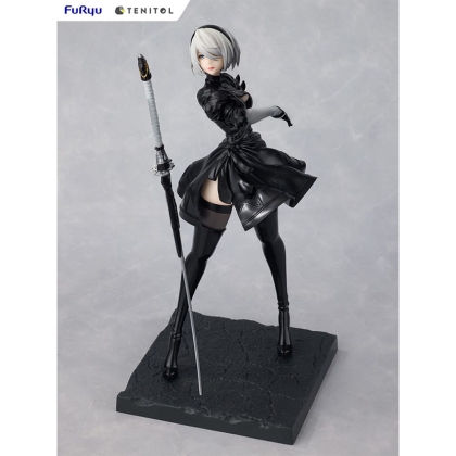 PRE-ORDER: NieR:Automata Tenitol PVC Statue - 2B Ver1.1a 22 cm