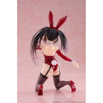 Date A Live V PVC Statue Desktop - Cute Figure Kurumi Tokisaki Bunny Ver. 13 cm