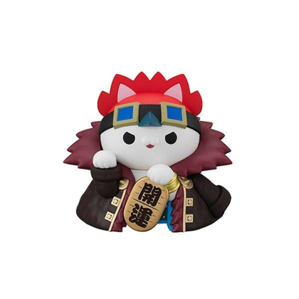 One Piece Mega Cat Project Trading Figure NyanPieceNyan! Beckoning cat Lucky Cat Pirates 7 cm