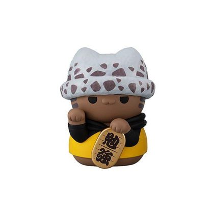 One Piece Mega Cat Project Trading Figure NyanPieceNyan! Beckoning cat Lucky Cat Pirates 7 cm