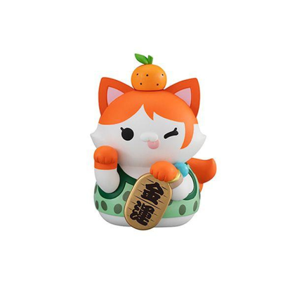 One Piece Mega Cat Project Trading Figure NyanPieceNyan! Beckoning cat Lucky Cat Pirates 7 cm