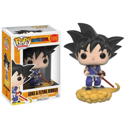 Dragon Ball Z POP! Animation Vinyl Figure Goku & Nimbus 9 cm
