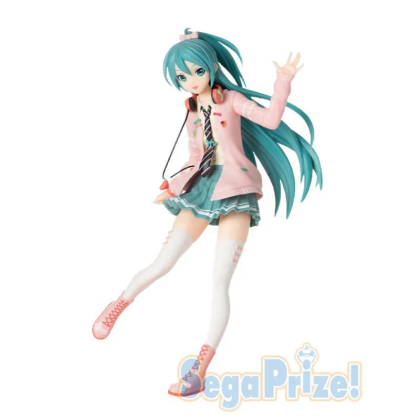 Hatsune Miku Project DIVA Arcade Future Tone PVC Statue - Hatsune Miku Ribbon Girl 24 cm