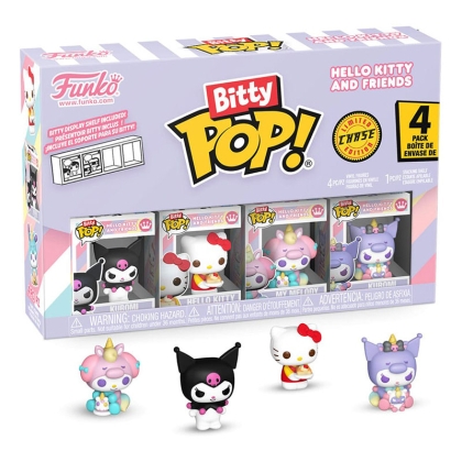 Hello Kitty and Friends Bitty POP! Vinyl Figure 4-Pack Series 3 2 cm