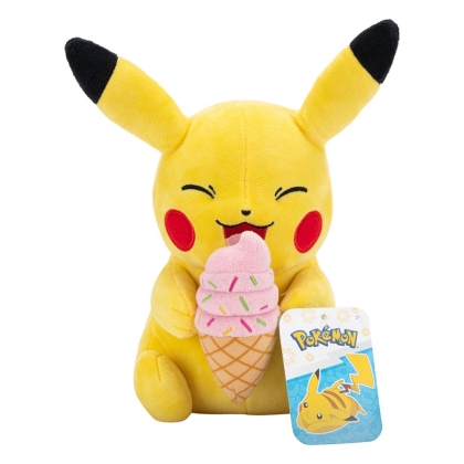 PRE-ORDER: Pokémon Plush Figure - Pikachu with Ice Cream 20 cm