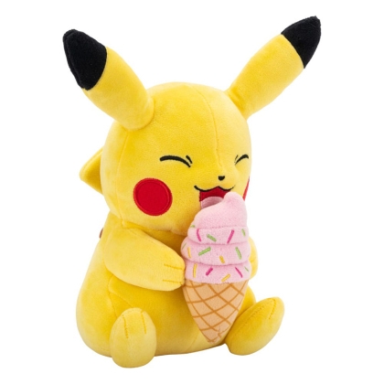 PRE-ORDER: Pokémon Plush Figure - Pikachu with Ice Cream 20 cm