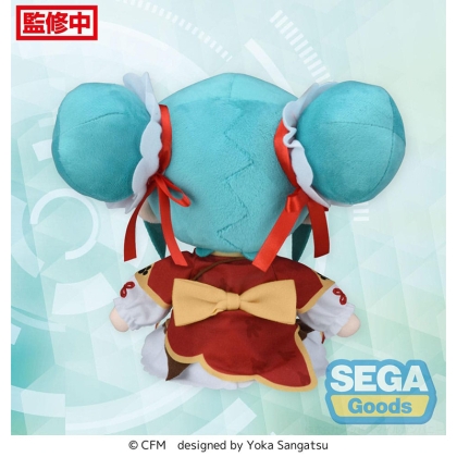 PRE-ORDER: Character Vocal Series 01: Hatsune Miku Fuwa Petit Plush Figure - Hatsune Miku Going Out Series Chinatown Ver. M 22 cm