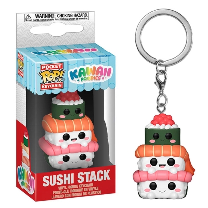 Kawaii Foodies Pocket POP! Vinyl Keychains 4 cm Sushi Stack