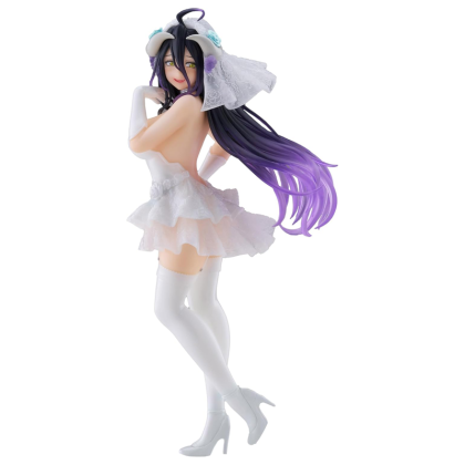 Overlord Coreful PVC Statue - Albedo Wedding Ver. 18 cm