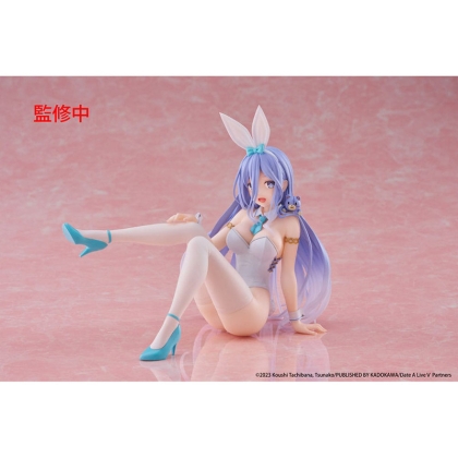 Date A Live V PVC Statuie - Desktop Cute Figure Mio Takamiya Bunny Ver. 13 cm