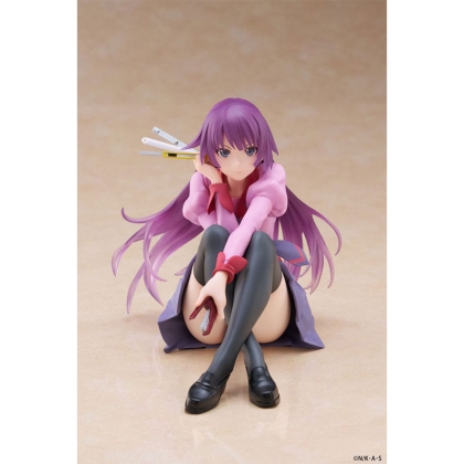 PRE-ORDER: Monogatari PVC Statuie Desktop Cute Figure Hitagi Senjougahara 13 cm