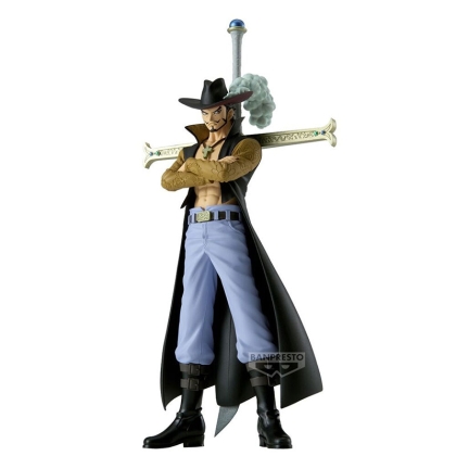 One Piece The Grandline Series Dracule Mihawk figura 17cm