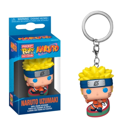 Breloc din vinil Naruto Pocket POP! 4 cm Uzumaki Naruto Classic