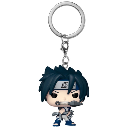 Breloc din vinil Naruto Pocket POP! 4 cm Uchiha Sasuke Classic