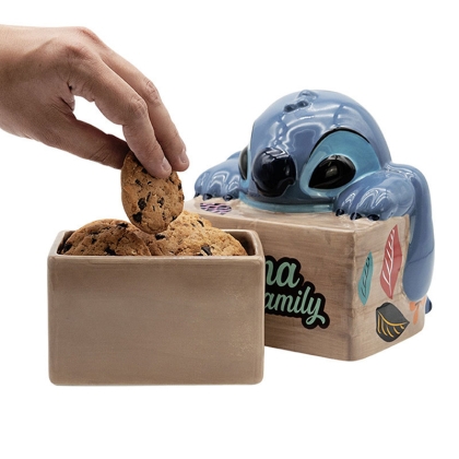 DISNEY - Borcan pentru biscuiti - Lilo & Stitch - "Ohana"