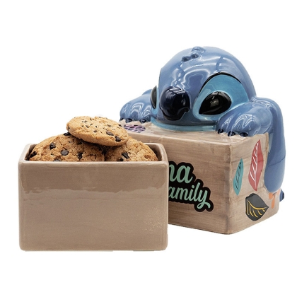 DISNEY - Borcan pentru biscuiti - Lilo & Stitch - "Ohana"