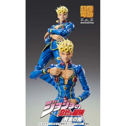 PRE-ORDER: JoJo's Bizarre Adventure: Golden Wind Chozokado Action Figue - Giorno Giovanna Second