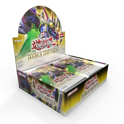 PRE-ORDER: Yu-Gi-Oh! TCG Doom of Dimensions - Booster Display (24 Packs)