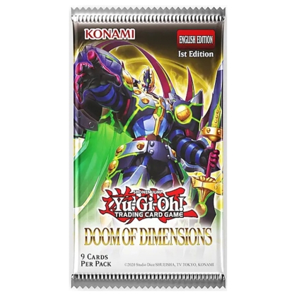 PRE-ORDER: Yu-Gi-Oh! TCG Doom of Dimensions - Booster Pack