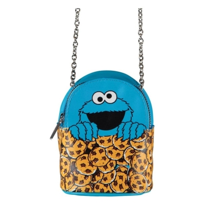 Micro-geantă Sesame Street cu Cookie Monster