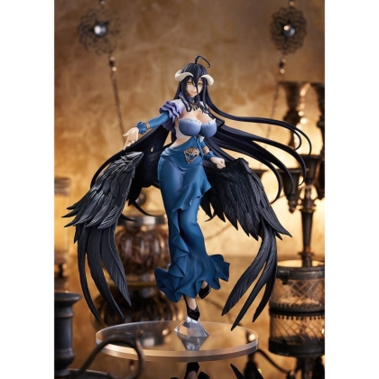 OVERLORD POP UP PARADE SP Figura - Albedo: Jet Black Dress Ver.