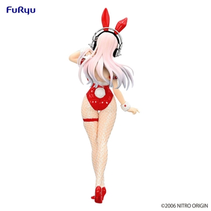 PRE-ORDER: Super Sonico BiCute Bunnies PVC Statue - Red Color Ver. 30 cm
