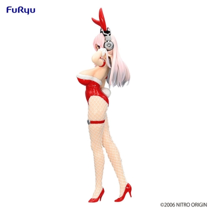 PRE-ORDER: Super Sonico BiCute Bunnies PVC Statue - Red Color Ver. 30 cm