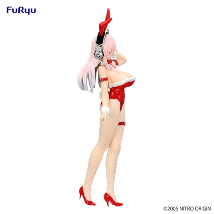 PRE-ORDER: Super Sonico BiCute Bunnies PVC Statue - Red Color Ver. 30 cm