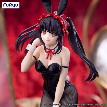 PRE-ORDER: Date A Live V BiCute Bunnies PVC Statue - Kurumi Tokisaki Black Color Ver. 29 cm