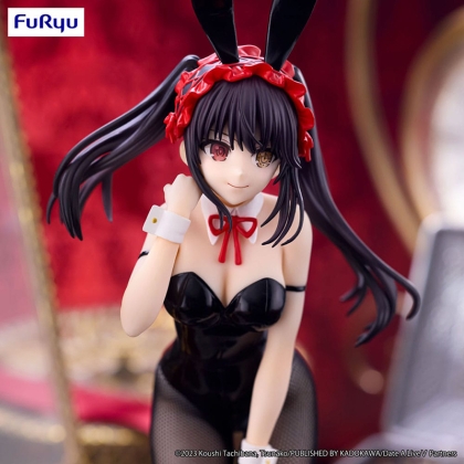 PRE-ORDER: Date A Live V BiCute Bunnies PVC Statue - Kurumi Tokisaki Black Color Ver. 29 cm