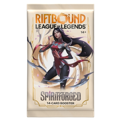 PRE-ORDER: Riftbound: League of Legends TCG Spiritforged - Booster Pack