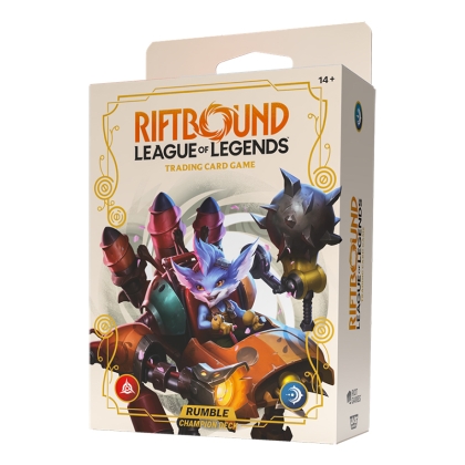 PRE-ORDER: Riftbound: League of Legends TCG Spiritforged Champion Deck- Rumble