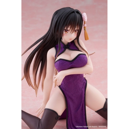 PRE-ORDER: To Love Ru Darkness Desktop Cute PVC Statue - Yui Kotegawa (Chinese Dress Ver.) 13 cm