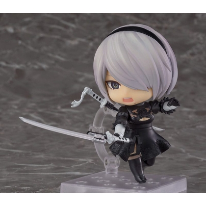 PRE-ORDER: NieR:Automata Nendoroid Action Figure - 2B (YoRHa No.2 Type B) 10 cm