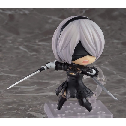 PRE-ORDER: NieR:Automata Nendoroid Action Figure - 2B (YoRHa No.2 Type B) 10 cm