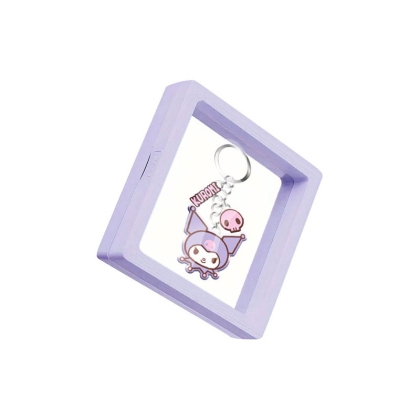Breloc metalic Sanrio Kuromi