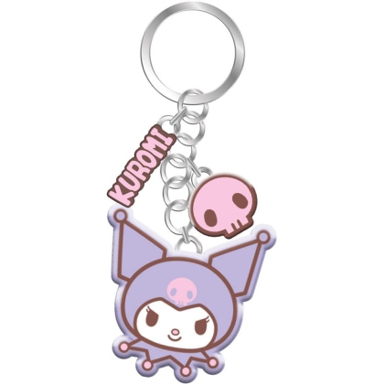 Breloc metalic Sanrio Kuromi