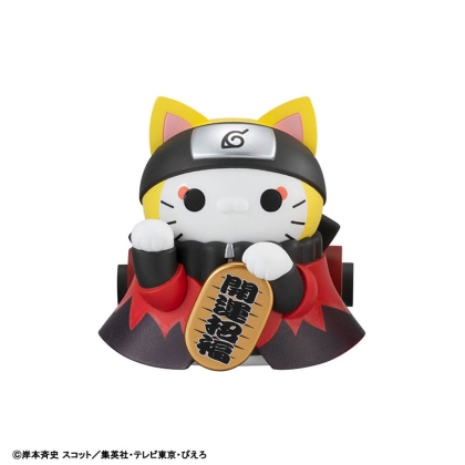 Naruto Shippuden Mega Cat Project Nyaruto! Trading Figures Fortune Cats Naruto Uzumaki & Friends Ver. 7 cm