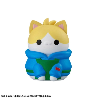 Sakamoto Days Mega Cat Project Trading Figura The Cheerful Sakamoto Store Ver. 3 cm