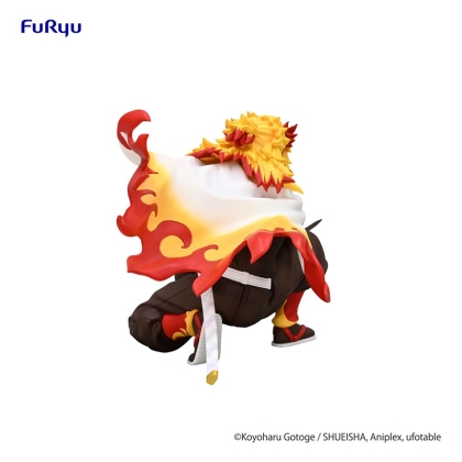 PRE-ORDER: Demon Slayer: Kimetsu no Yaiba Noodle Stopper PVC Statuie - Rengoku Kyojuro Battle Ver. 10 cm