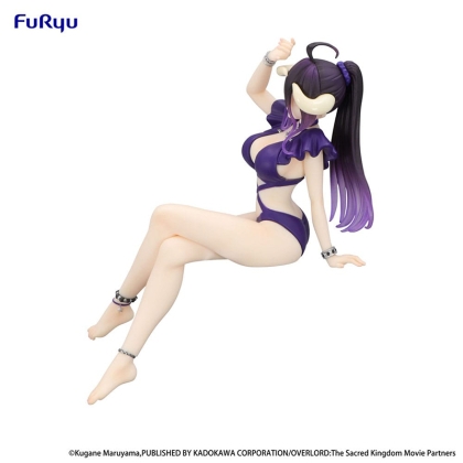 PRE-ORDER: Overlord Noodle Stopper PVC Statuie  - Albedo Swimsuit Dark Purple Color Ver. 16 cm