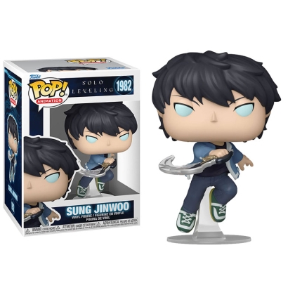 Figurină POP! Animation Solo Leveling din vinil Sung Jinwoo 9 cm #1982