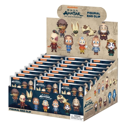 Clemă pentru pungă din spumă 3D Avatar The Last Airbender, seria 1