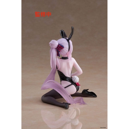 PRE-ORDER: Overlord PVC Statue Desktop Cute Figure - Shalltear Bunny Ver. 13 cm